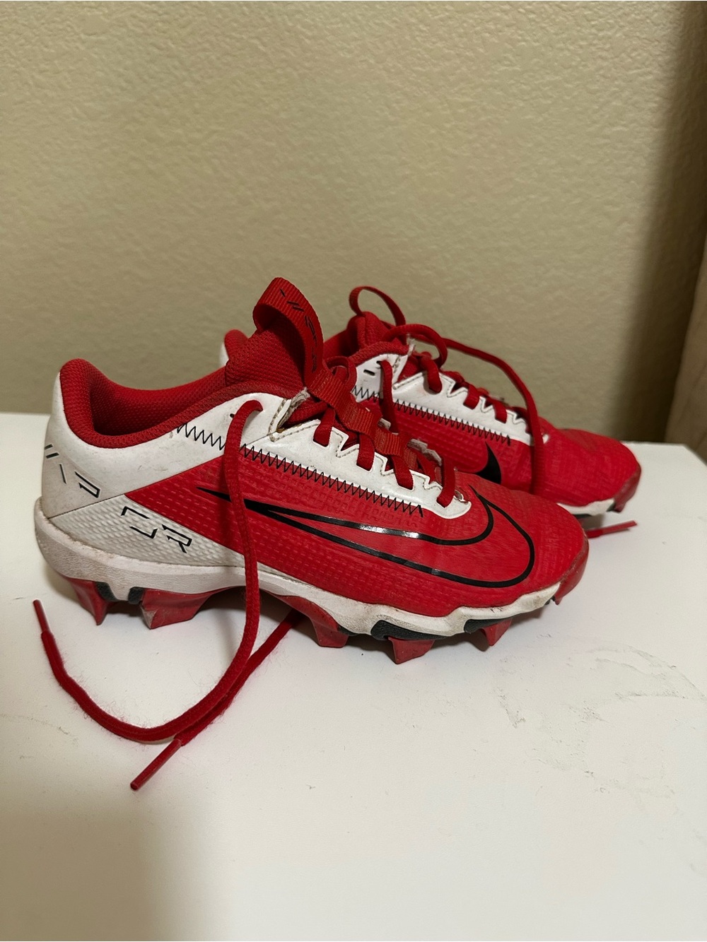 Worn 1 season | Nike Vapor Kids' Football Cleats